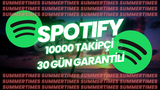 SPOTIFY 10000 TAKİPÇİ