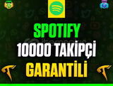 ⭐️☘️Spotify 10000 Takipçi❤️Garanti & Sorunsuz❤️