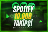 Spotify | 10000 Takipçi + Garantili