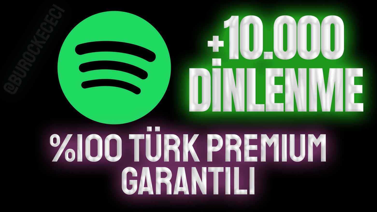 Spotify 10.000 Türk Premium Dinlenme