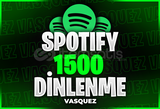 ⭐ Spotify +1500 Dinlenme ⭐