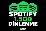 ⭐ Spotify +1500 Dinlenme ⭐