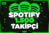 ⭐️☘️Spotify 1500 Takipçi ⭐GARANTİLİ ⭐KALİTELİ⭐ 