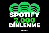 ⭐ Spotify +2000 Dinlenme ⭐