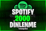 ⭐ Spotify +2000 Dinlenme ⭐