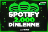 ⭐ Spotify +2000 Dinlenme ⭐