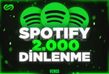 SPOTİFY 2000 DİNLENME ⭐ GARANTİLİ ⭐ KALİTELİ ⭐