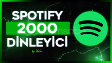 SPOTİFY 2000 DİNLEYİCİ