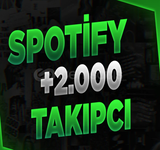 SPOTİFY 2000 TAKİPCİ