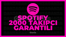 Spotify 2000 Takipçi | Garantili