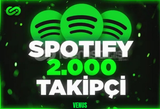 ⭐️☘️Spotify 2000 Takipçi ⭐GARANTİLİ ⭐KALİTELİ⭐ 