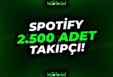 ⭐Spotify 2.500 Adet Takipçi!