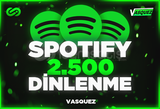 ⭐ Spotify +2500 Dinlenme ⭐