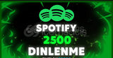 ⚡ Spotify 2500 izlenme⚡