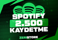 [Spotify] 2.500 Kaydetme