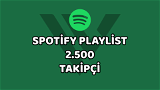 Spotify 2500 Playlist Takipçi