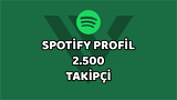Spotify 2500 Profil Takipçi