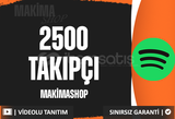 ⭐️☘️Spotify 2500 Takipçi ❤️Garanti❤️