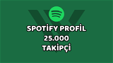 Spotify 25000 Profil Takipçi