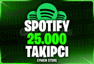 ⭐ Spotify 25.000 Takipçi ⭐