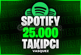 ⭐ Spotify +25.000 Takipçi ⭐