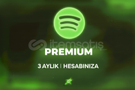 SPOTİFY 3 AYLIK | PREMİUM SPOTİFY 3 AYLIK | PREMİUM