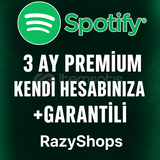 Spotify 3 Aylık Premium
