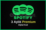 Spotify 3 Aylık Premium