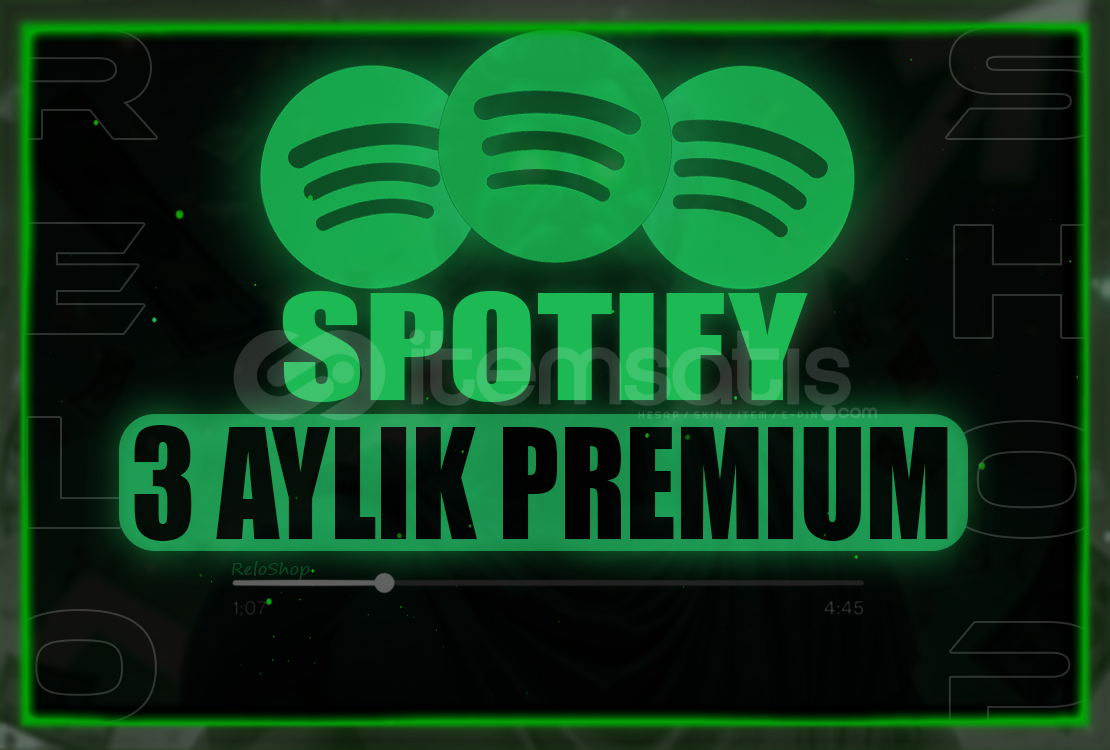 ⭐Spotify 3 Aylık Premium ⭐ ⭐Spotify 3 Aylık Premium ⭐