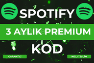 ⚡️SPOTİFY 3 AYLIK PREMİUM CODE⚡️
