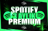 Spotify 3 Aylık Premium Kod