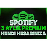 Spotify 3 Aylık Premium Kod - Kendi Hesabınıza