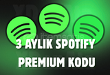 Spotify 3 Aylık Premium Kodu