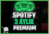 SPOTİFY 3 Aylık PREMİUM Kodu ANLIK