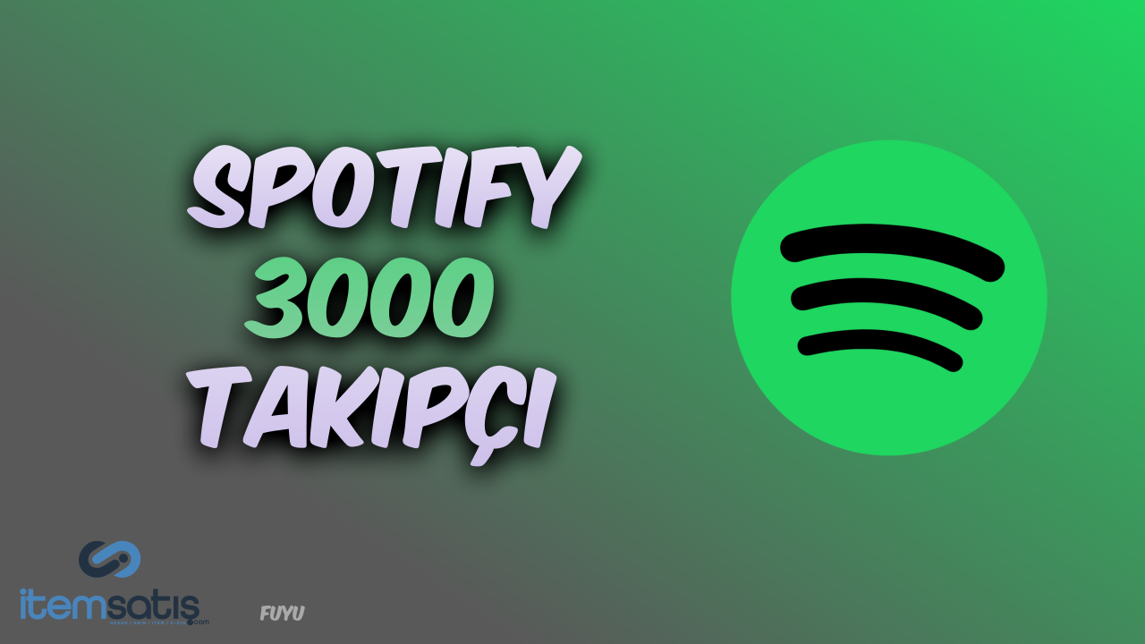 Spotify 3000 Adet Takipçi (GARANTILI)