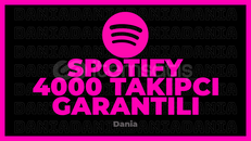 Spotify 4000 Takipçi | Garantili