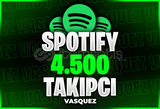 ⭐ Spotify +4500 Takipçi ⭐