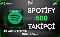 ⭐Spotify 500 Global Takipçi [Garanti]⭐