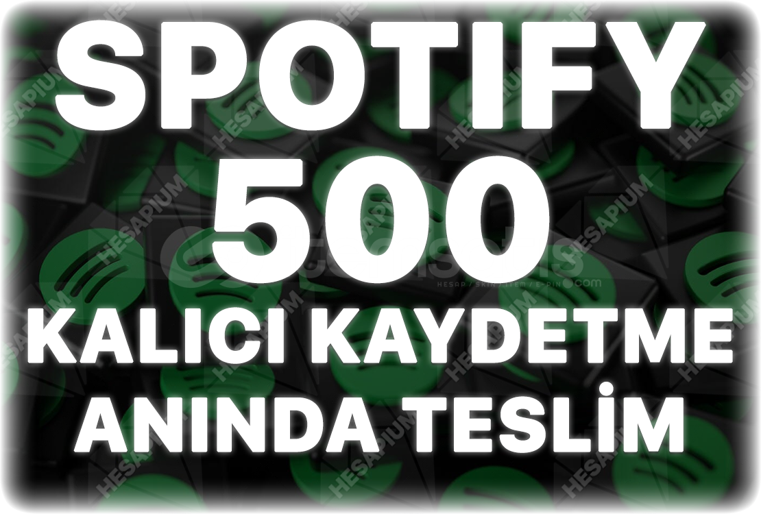 Spotify 500 Kaydetme - Algoritma Etkili Spotify 500 Kaydetme - Algoritma Etkili