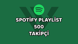 Spotify 500 Playlist Takipçi