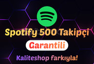 Spotify 500 Takipçi Premium Paket!
