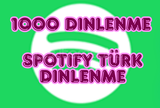 ⚡SPOTİFY | 1000 TÜRK DİNLENME