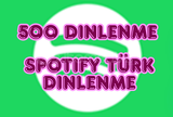 ⚡SPOTİFY | 500 TÜRK DİNLENME