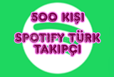 ⚡SPOTİFY | 500 TÜRK TAKİPÇİ