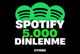 ⭐ Spotify +5000 Dinlenme ⭐