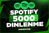 ⚡Spotify⚡5000 Dinlenme [KALİTELİ]