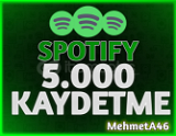 Spotify 5.000 Kaydetme - Garantili - Hızlı