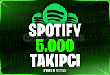 ⭐ Spotify 5000 Takipçi