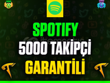 ⭐️☘️Spotify 5000 Takipçi❤️Garanti & Sorunsuz❤️