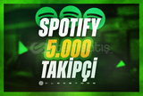 Spotify | 5000 Takipçi + Garantili